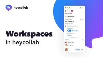 Heycollab Project Management Tool Workspaces Intro