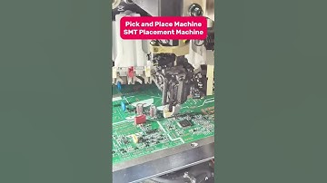 Pick and Place Machine working #THT #machine