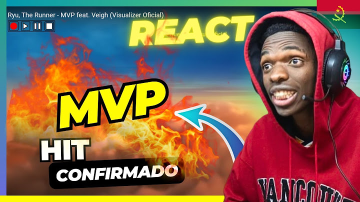 ANGOLANO REAGINDO ao Ryu, The Runner - MVP  feat. Veigh  (REACT)