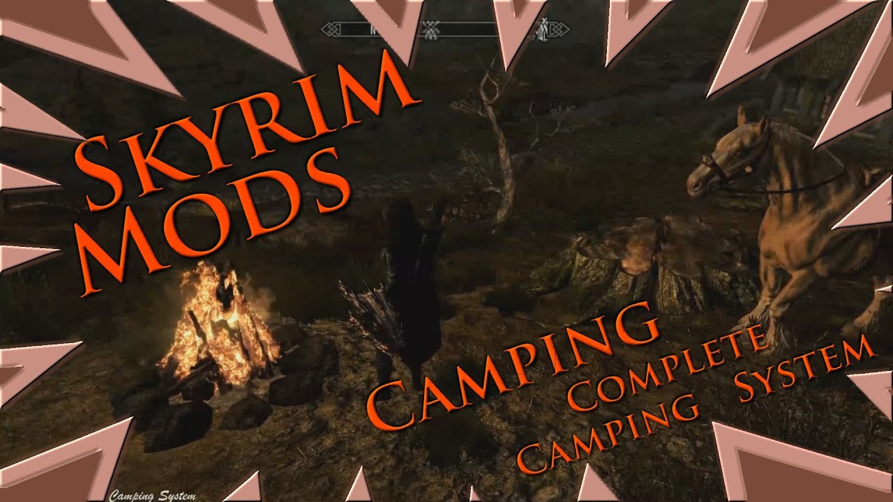 MOD Skyrim Camping Complete Camping System YouTube