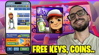 Subway Surfers Hack iOS Android 2024 - How to Get Free Keys, Coins, Boosts in Subway Surfers 2024