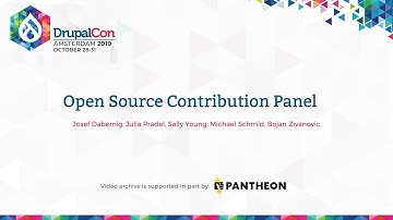DrupalCon Amsterdam 2019: Open Source Contribution Panel