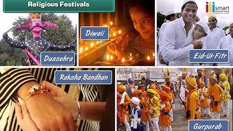 Class 3rd EM EVS Our festivals