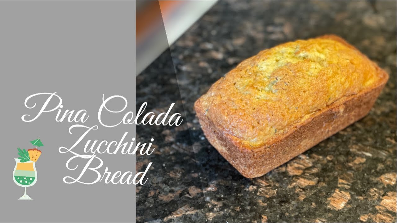 How to make Pina Colada Zucchini Bread (2021) YouTube