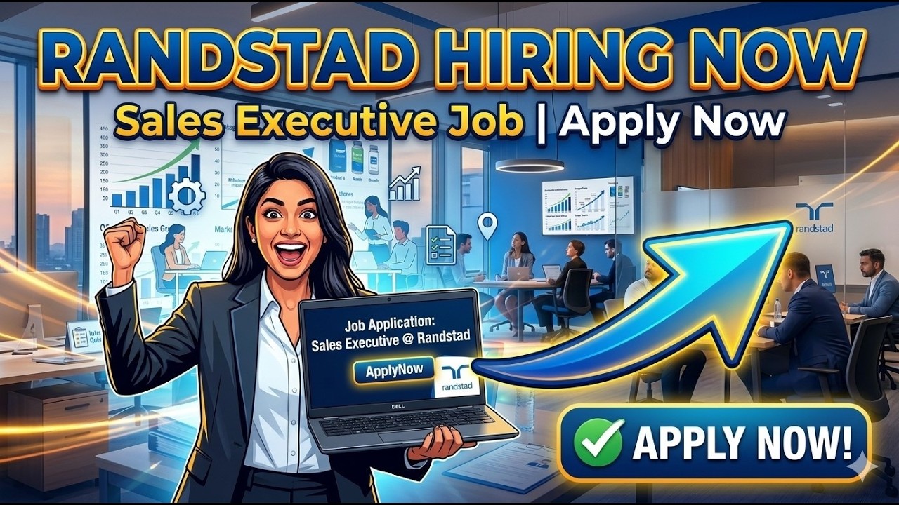 Randstad Hiring Sales Executive | 1-6 Years Experience | Latest Job Update 2026 | Apply Now