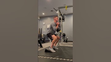 Heels Elevated Goblet Squat