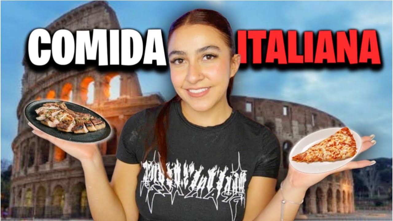 24 HORAS PROBANDO LA VERDADERA COMIDA ITALIANA