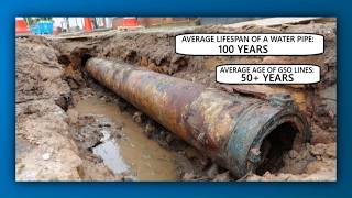 What causes water mains to break