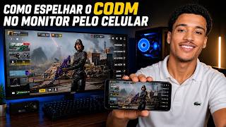 Como Espelhar o CODM no Monitor pelo Celular Usando o Douwan📱➡️🖥️ (iPhone e Android) #codm