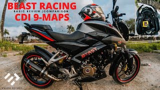RACING CDI-9 MAPS | INSTALLED ON NS200/PULSAR 200NS | BEAST RACING CDI