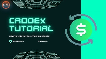 《Crodex Tutorial》How to Liquid Pool Stake on Crodex.app - Popular Cronos Chain AMM/DEX