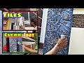 Simple texture wall painting ideas for tiles exterior