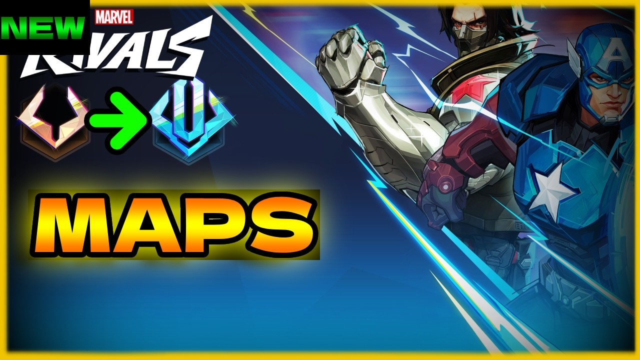 Marvel Rivlas Map Gold Bronze To Platinum Course | Chapter:5-4 - How Maps Work | Marvel Rivals ...