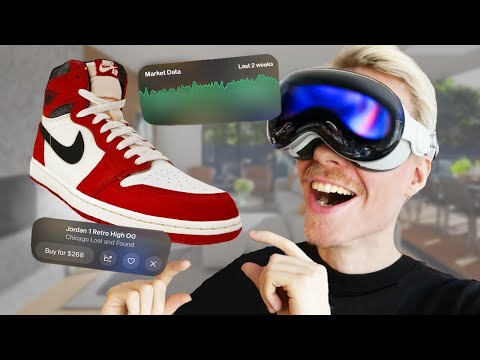 The Future Of Online Sneaker Shopping On Apple Vision Pro
