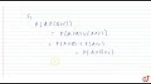 IIT JEE PROBABILITY Let `A ,B ,C` be three mutually independent events. Consider the two statemen...