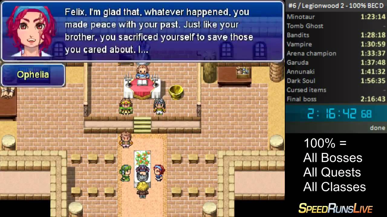 Legionwood 2 100% speedrun (Best Ending, Casual Difficulty) - 10 / 10