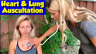 Heart and Lung Auscultation: Where to Place the Stethoscope