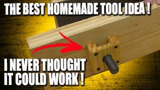 Never worry about clamping your work again!