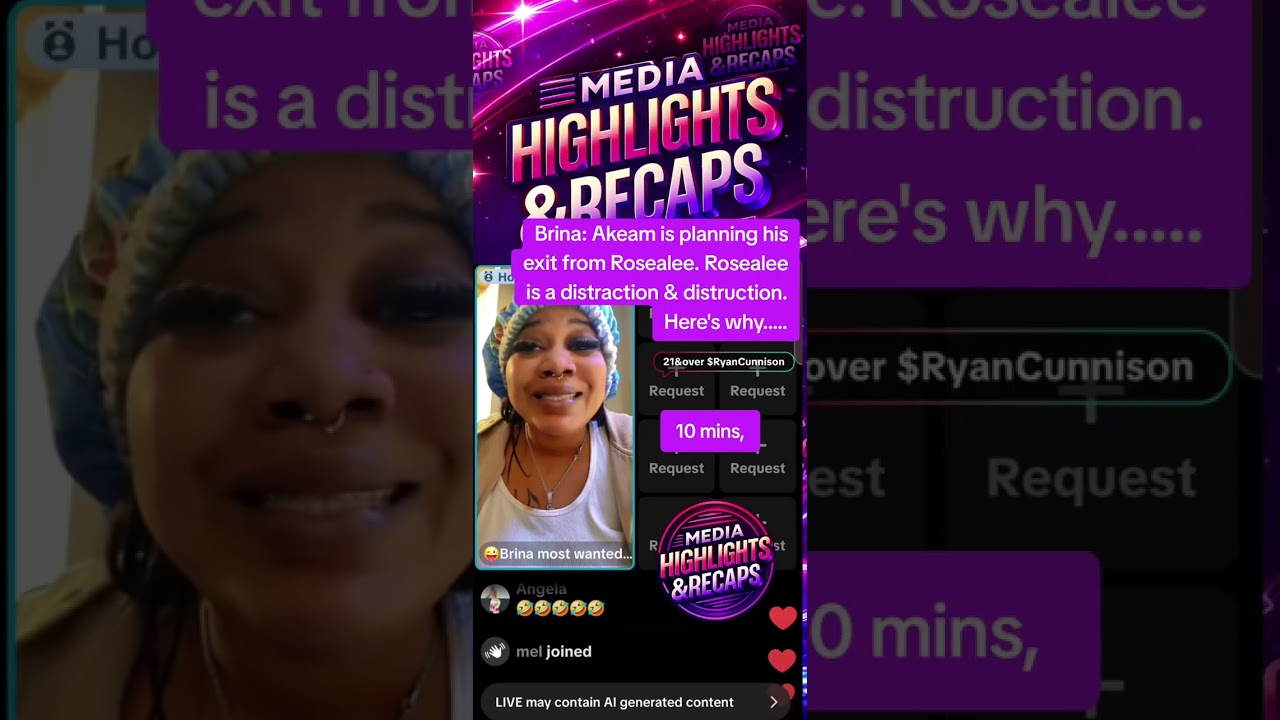 Brina: Akeam is planning his exit