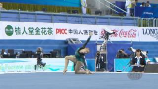Kharenkova Maria Rus 2014 Artistic Worlds, Nanning Chn Qualifications Floor