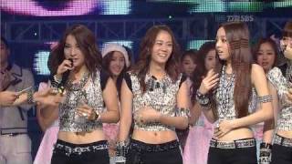 090830 KARA 1st Mutizen Song Inkigayo