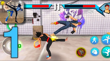 Karate King Fighting Games: Super Kung Fu Fight - Gameplay Walkthrough Part 1 (Android)