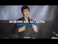 Cuarteto de Nos - Invierno del 92 [Letra + Vídeo]