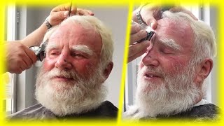 AMAZING TRANSFORMATION | What A Wonderful Feeling - First hair colouring his life