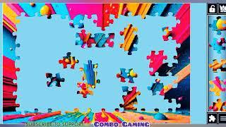 puzzle #1218 gameplay || hd new colorful painting colors jigsaw puzzle || @combogaming335