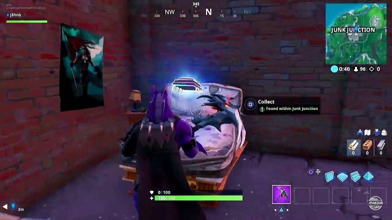 fortbytes 67 Fortnite Fortbyte #8 - Found Within Junk Junction Location Guide