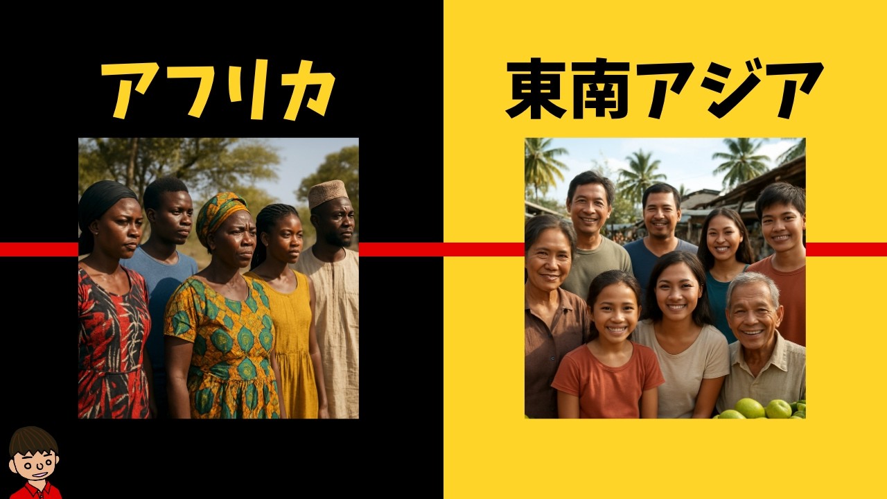 なぜ東南アジアに黒人はいないのか?赤道に近いのに