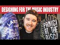 How I Became a Merch Designer for the Music Industry