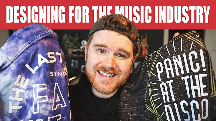 How I Became a Merch Designer for the Music Industry