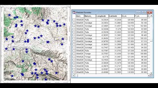 Mapinfo TP 4: Création d'une table à partir d'un fichier Excel