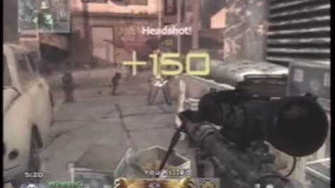 "Quick Scope Hero" MW2 Sniper Montage