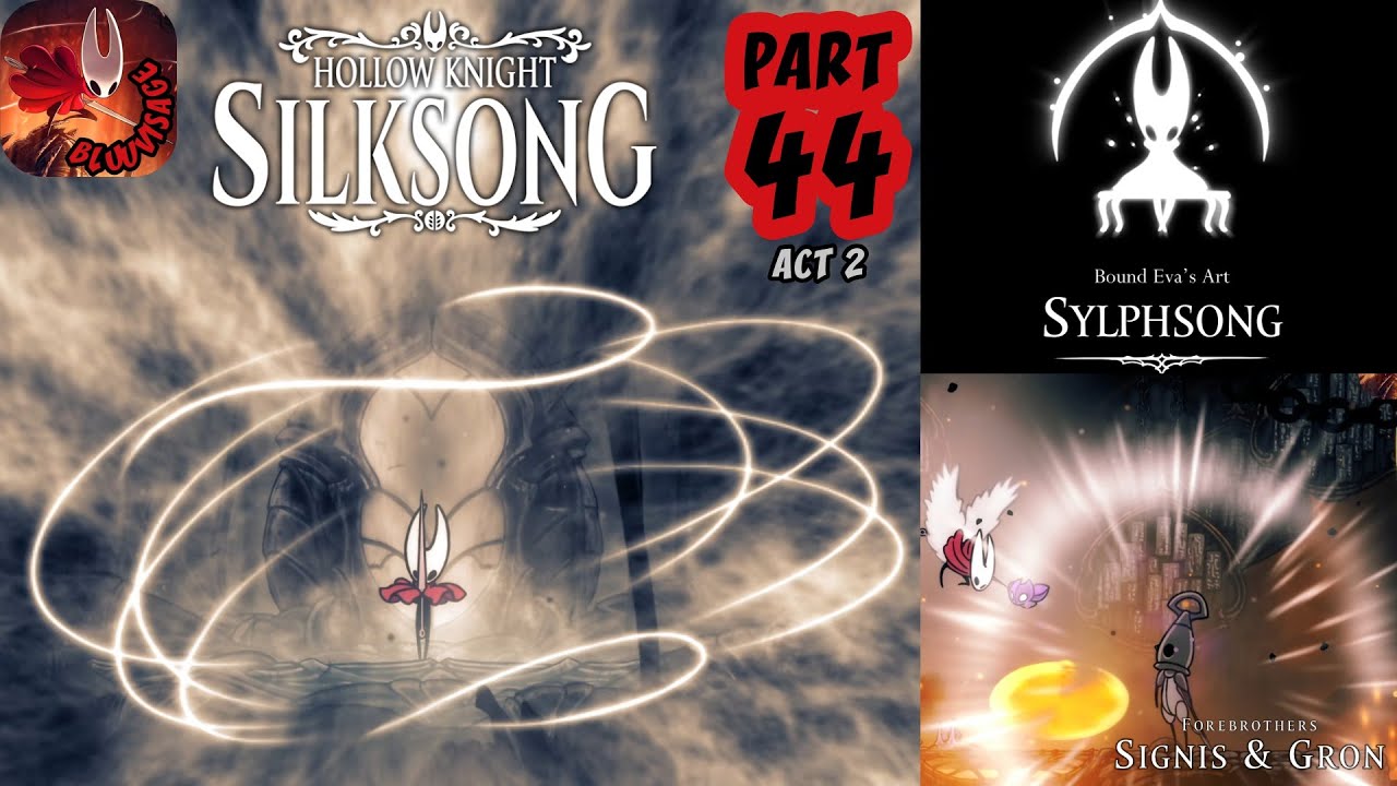 Hollow Knight Silksong Walkthrough Gameplay Part 44 - Act 2: Hunter Crest Full Upgrade