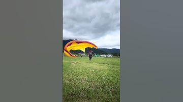 Paragliding learning in bir billing #paragliding #reactionparagliding #viral