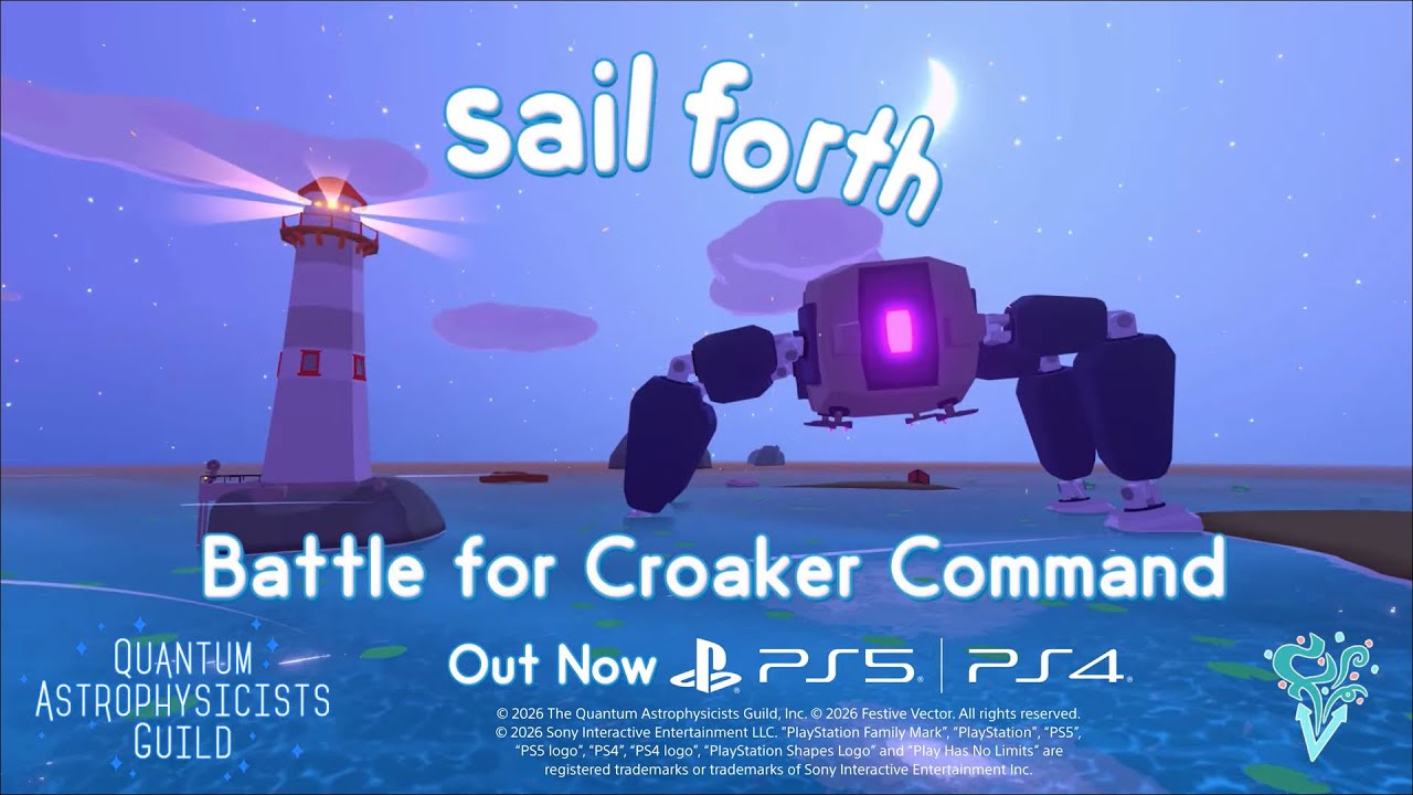 Sail Forth   Battle for Croaker Command Update   PS5 & PS4 Games