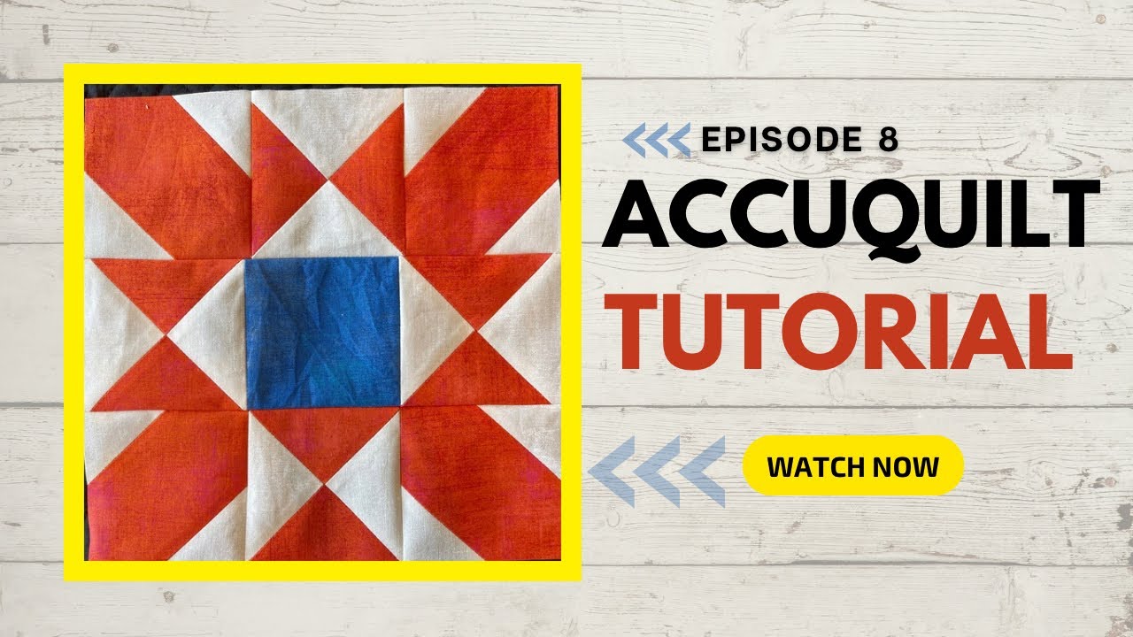 AccuQuilt block translation: Old Snowflake