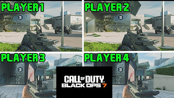 How to PLAY SPLIT SCREEN in BLACK OPS 7