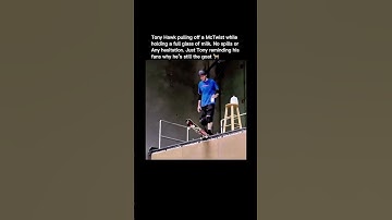 Tony Hawk Proves Why He’s the GOAT 🛹 #fyp