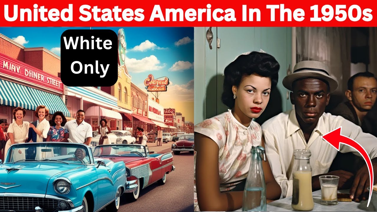 Какой на самом деле была жизнь чернокожих американцев в 1950-х годах | Нерассказанные истории пов...