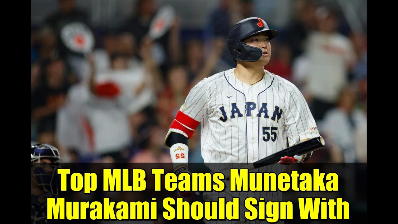 Top MLB Teams Munetaka Murakami Should Sign With | Best Fits for Japan's Slugger