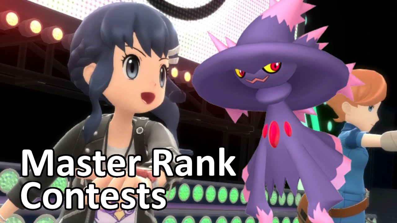 Pokemon Shining Pearl - All Master Rank Contests