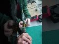 Testing of power generator via rotating magnet via hand drill Term 2 Physic 1D PART 1 2016/10/17