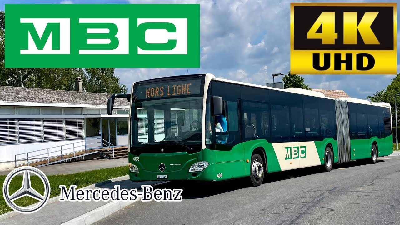 [MBC Lausanne: 701 Bourdonnette to Tolocdhenaz, St-Sulpice & Morges La Prairie] Mercedes-Benz Citaro