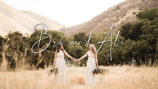 "My soul instantly recognized yours " | LGBTQ Lesbian Wedding | Bri + Ali