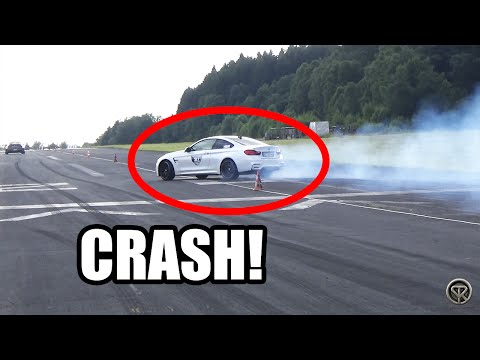 BMW M4 ALMOST CRASHES IN A DRAG RACE!