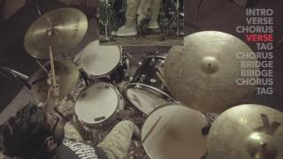 Video thumbnail of "Exalted Over All (Drums Tutorial)"