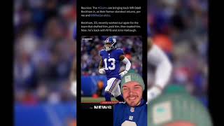 NEW YORK GIANTS BRING HOME ODELL BECKHAM JR.
